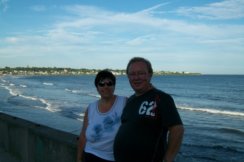Mijn ouders in Newport