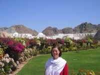 Bloemen in Oman