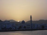Arabische zonsondergang