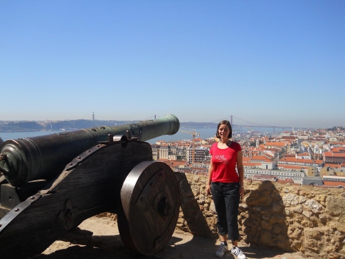 Zicht op Lissabon