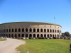 Het sportstadion van Harvard