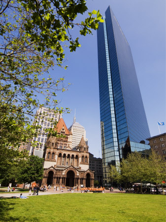 Het zonnige Copley Square