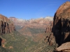 Einde van Canyon Overlook Trail