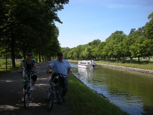 Fietsen op Djurgarden