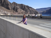 Op de Hoover Dam