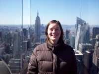 Op de Top of the Rock met het Empire State Building